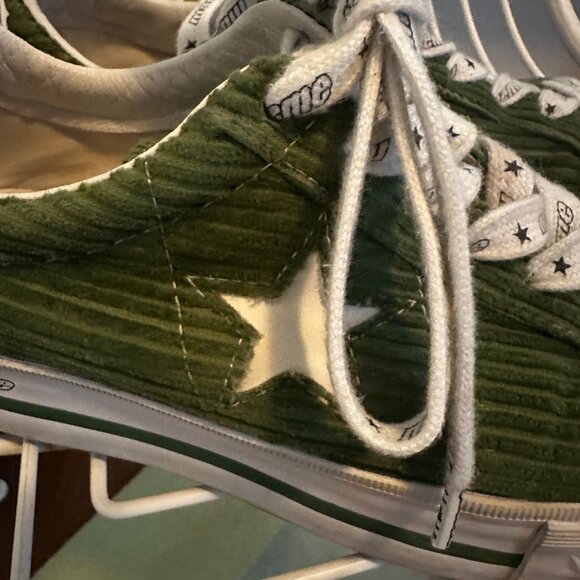 Converse One Star Platform Ox MadeMe Garden Green (Women's) sz 9 - Picture 2 of 5
